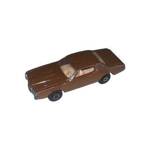 Vintage Yatming Fastwheel #1008 Brown FORD THUNDERBIRD Diecast Car Hong Kong
